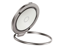 Baseus Ring magnetyczny MagPro II z funkcją podstawki - tytanowy - 1502178 - zdjęcie 3